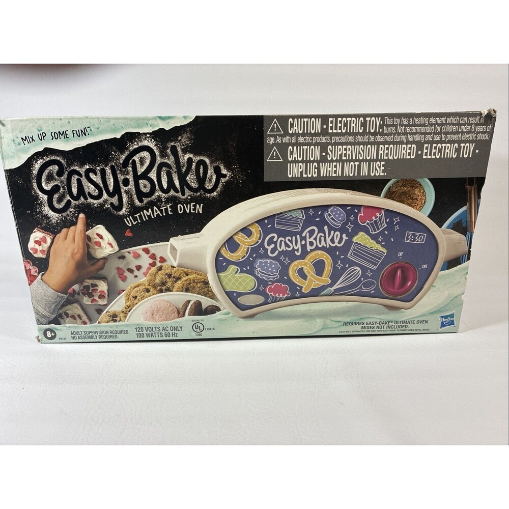 Hasbro Easy-Bake Ultimate Oven Tested Working Electric Baking Toy Good Condition